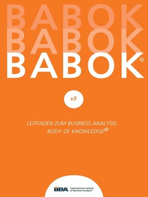 cover image of BABOK&#174; v3